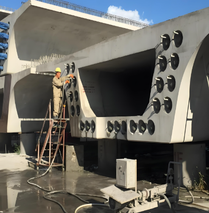 月湖压浆料施工流程及注意事项